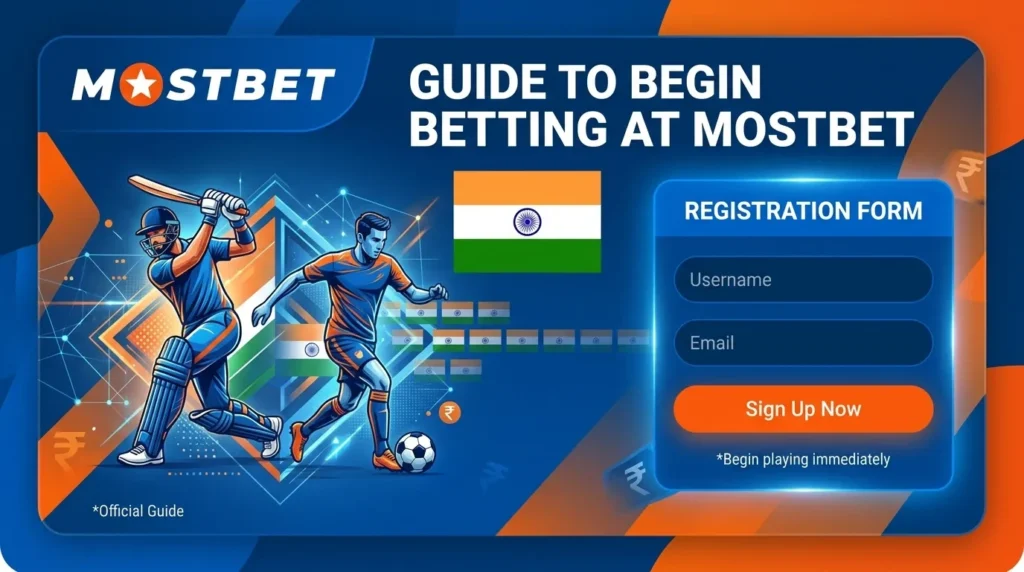How to start registration at Mostbet Casino India